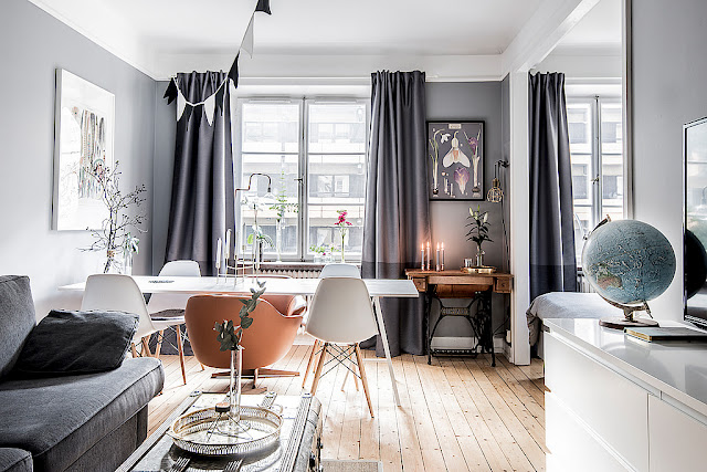 Dalslandsgatan 7, A delightful apartment in Stockholm with beautiful 20's details