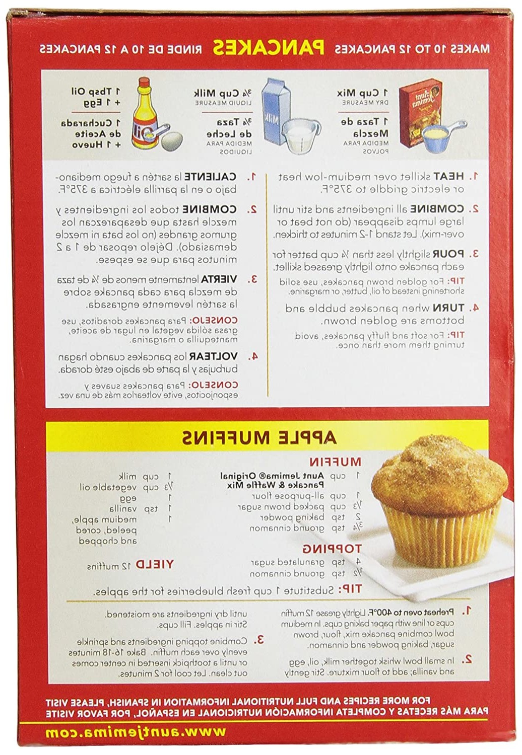 pancake recipe aunt jemima box Bread Coconut Flour 2021