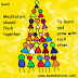 Meditators need to flock together ...