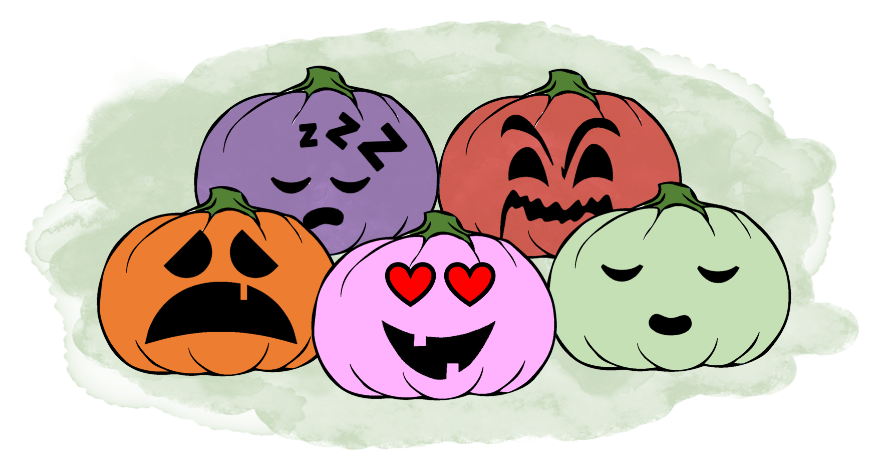 Las pequeñas calabazas (Español Inglés Galego)