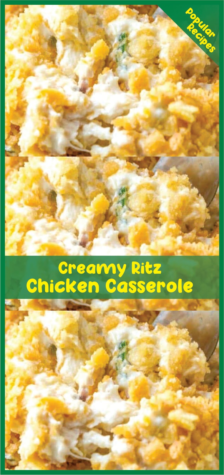 Creamy Ritz Chicken Casserole Recipe Spesial Food