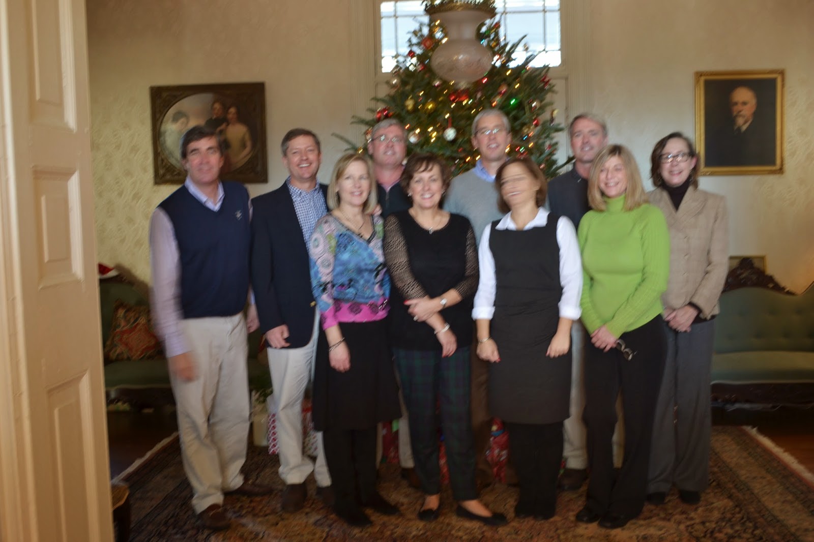 margaret mcelroy interior design Christmas at Norwood in Powhatan Virginia