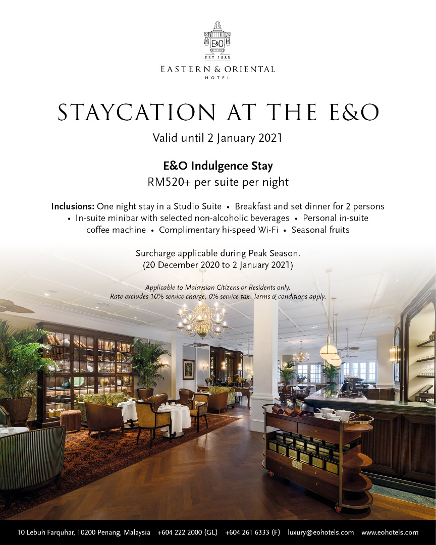CHASING FOOD DREAMS: Heritage Wing Staycation @ E&O Hotel Penang