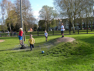 football in the park