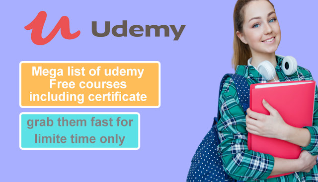 Udemy Free Mega  Course List