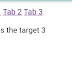 Css :- Target tab Tag