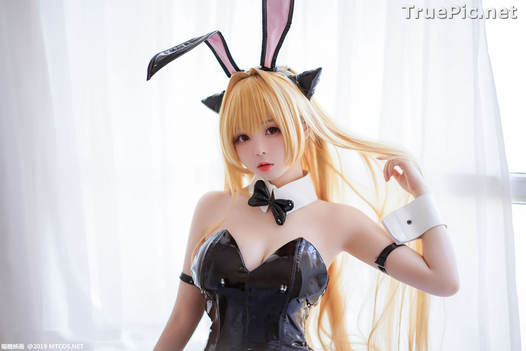 Image [MTCos] 喵糖映画 Vol.044 – Chinese Cute Model – Black Bunny Girl - TruePic.net - Picture-25