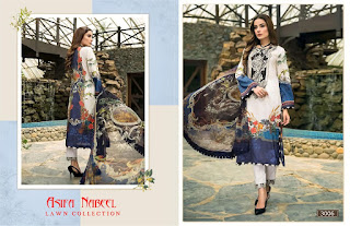 Asifa Nabeel Lawn Collection Vol 3 Cambric Pakistani Suits