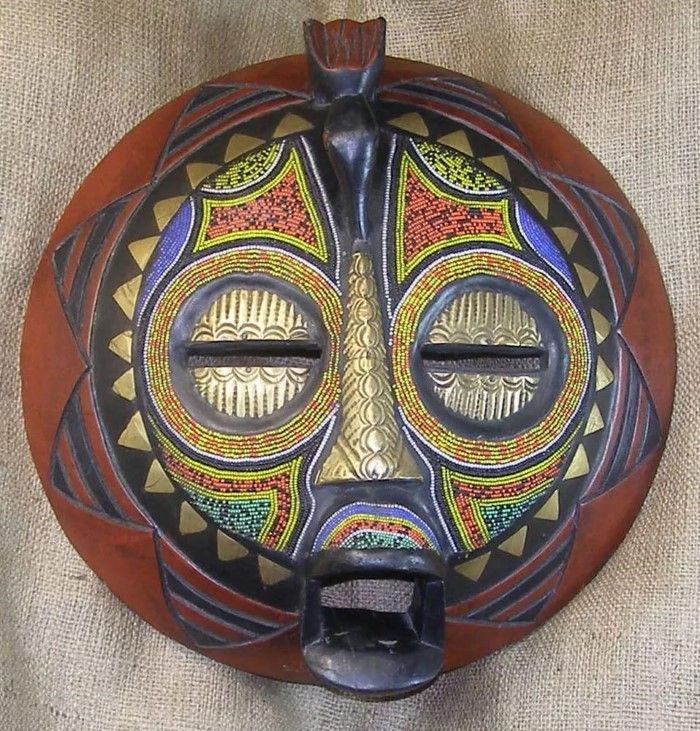 Прикладное искусство. Африканские маски 9