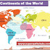 Continents of the World Study Notes for SSC Railway | विश्व के महाद्वीप