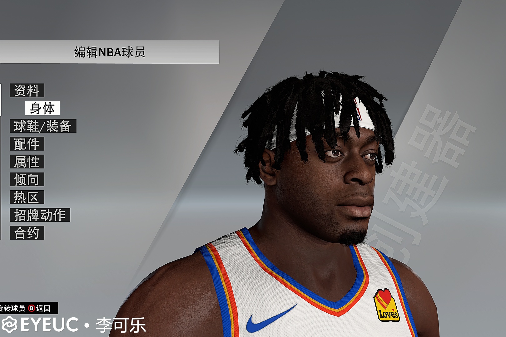 NBA 2K21 Luguentz Dort Cyberface and Body Model by Li Cola