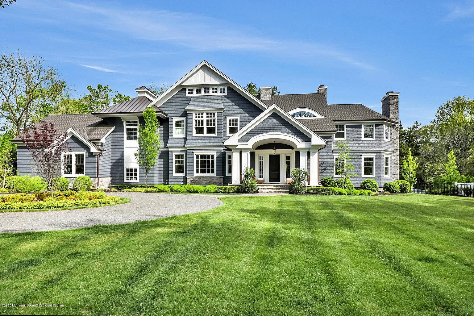 ShingleStyle Home In Rumson, NJ THE AMERICAN MANION
