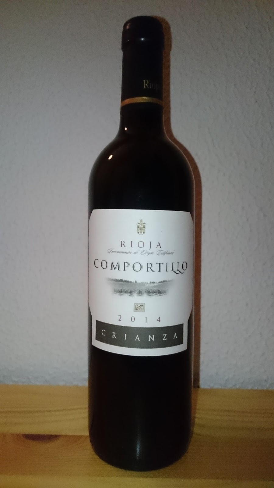 ¿Gusta tomar un vino? pasen y beban: Comportillo, DO Rioja, Crianza 2014