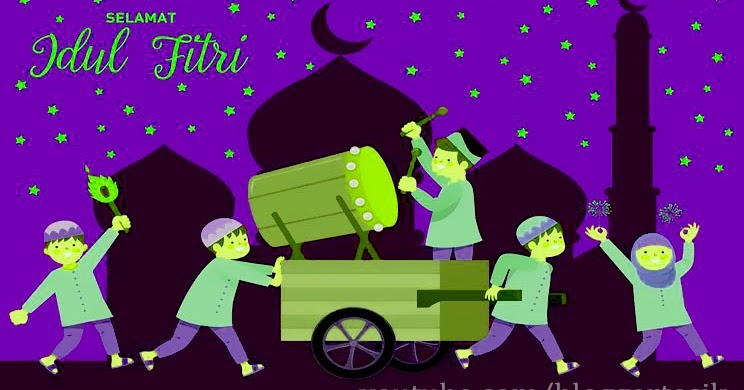 Gambar Kartu Ucapan Selamat Hari Raya Lebaran 2022 1443 H