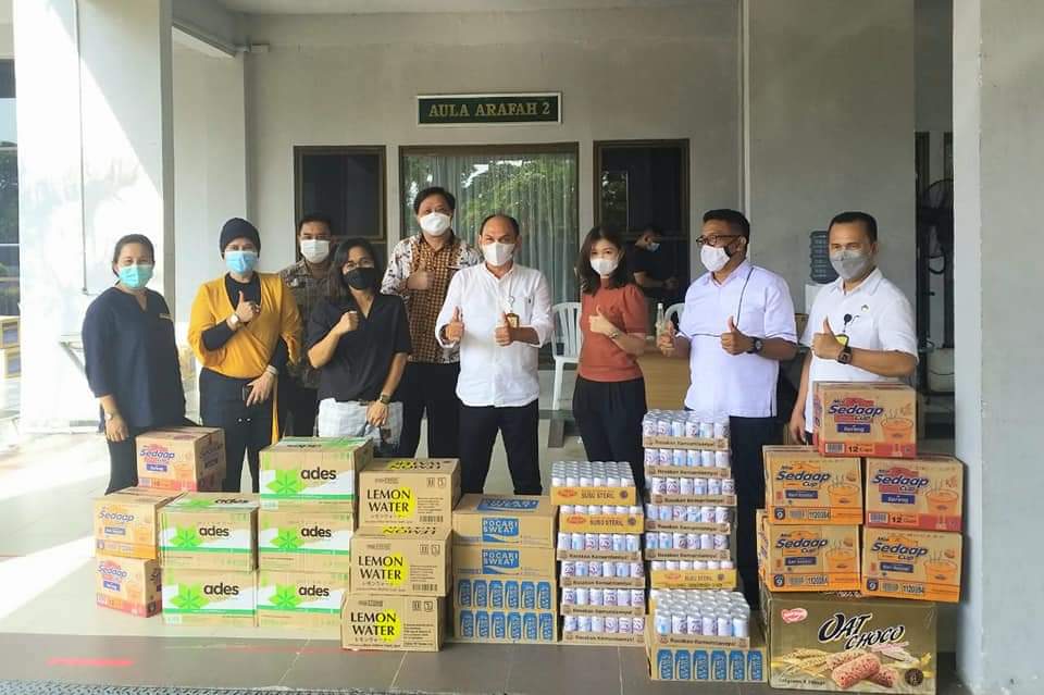 Terima Bantuan dari Nongsa Sensation, Ardiwinata Harapkan Kota Batam Cepat Pulih dari Covid-19