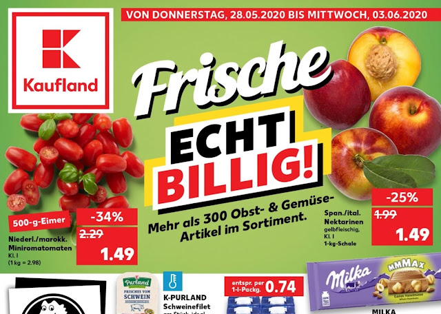 KAUFLAND Prospekt - Angebote ab 25.05 / ab 28.05 2020 → Frische ECHT ...