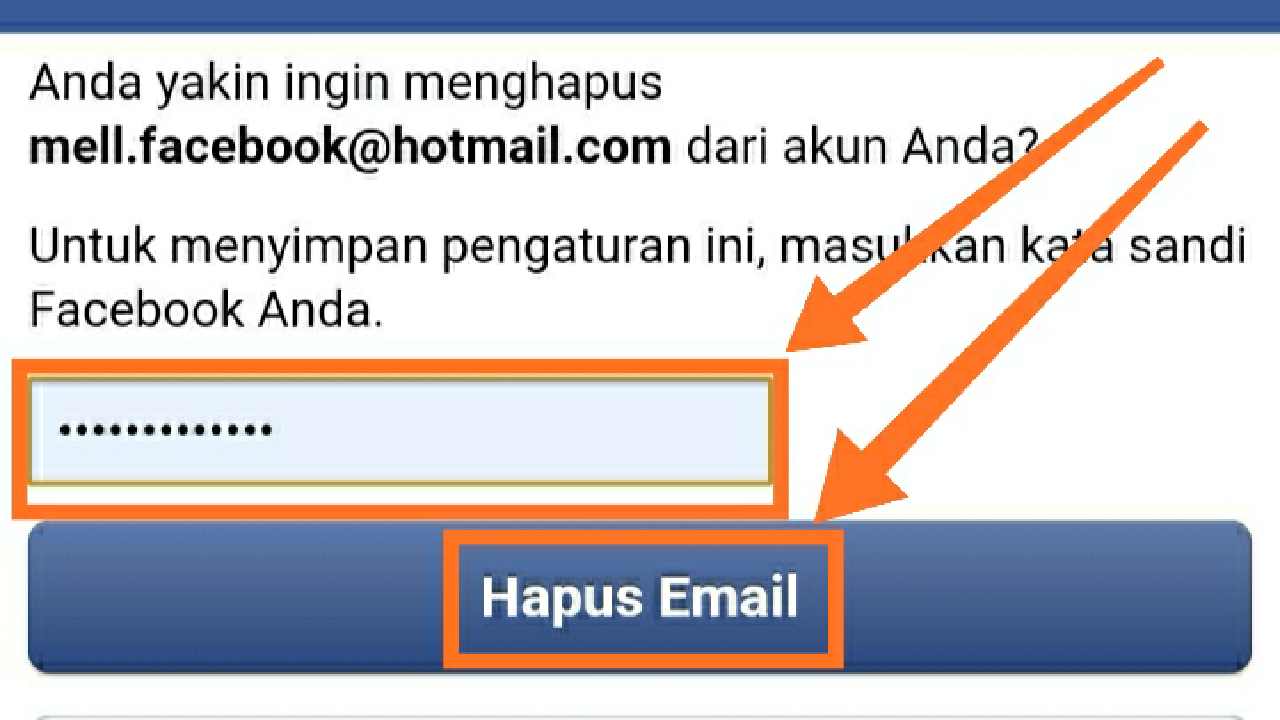 Bagaimana Cara Menghapus Akun Email di FB?