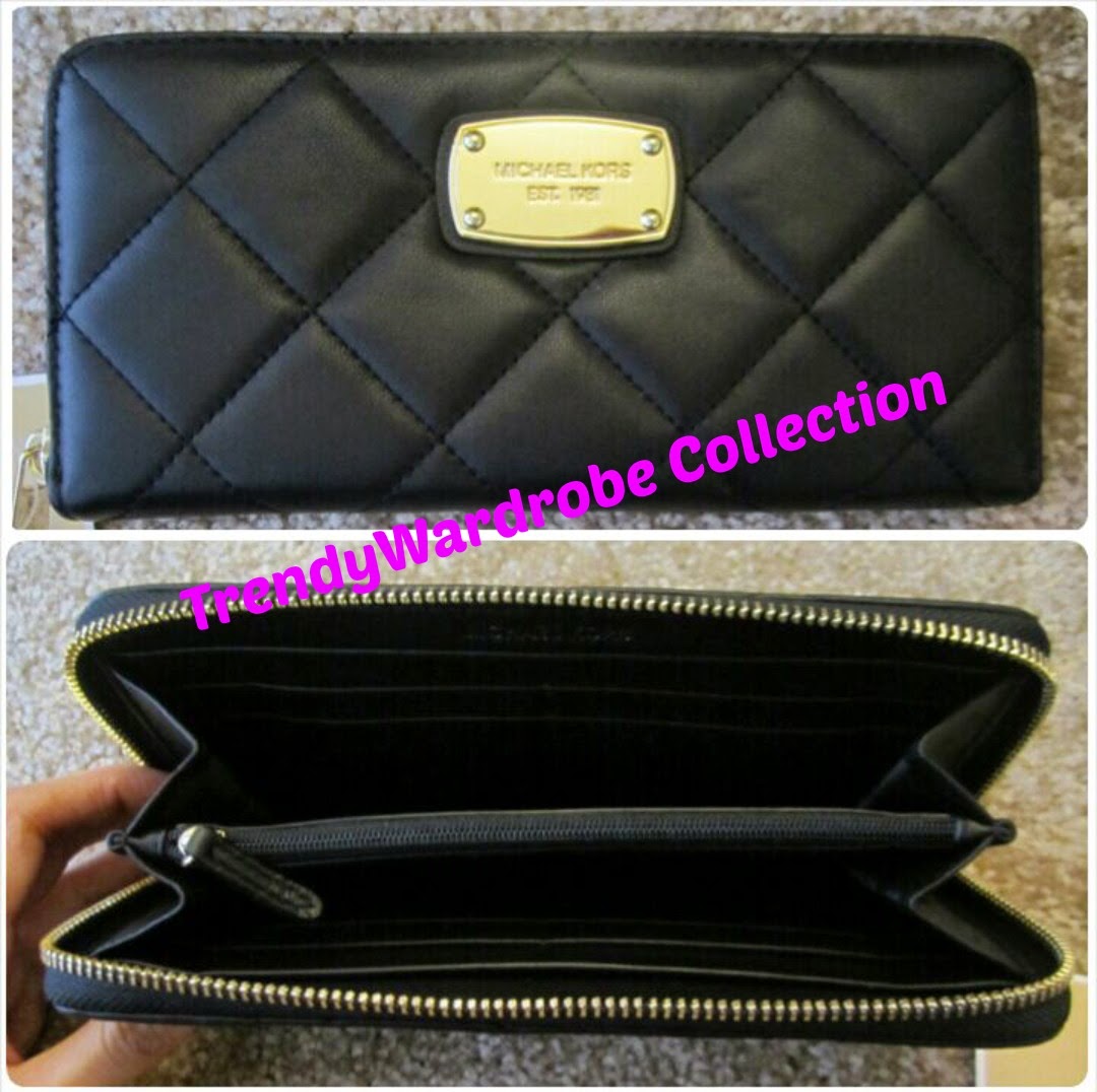 TrendyWardrobe Boutique: Michael Kors Hamilton Quilted Wallet