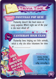 My Little Pony Equestria Girls Puzzle, Part 2 Equestrian Friends Trading Card