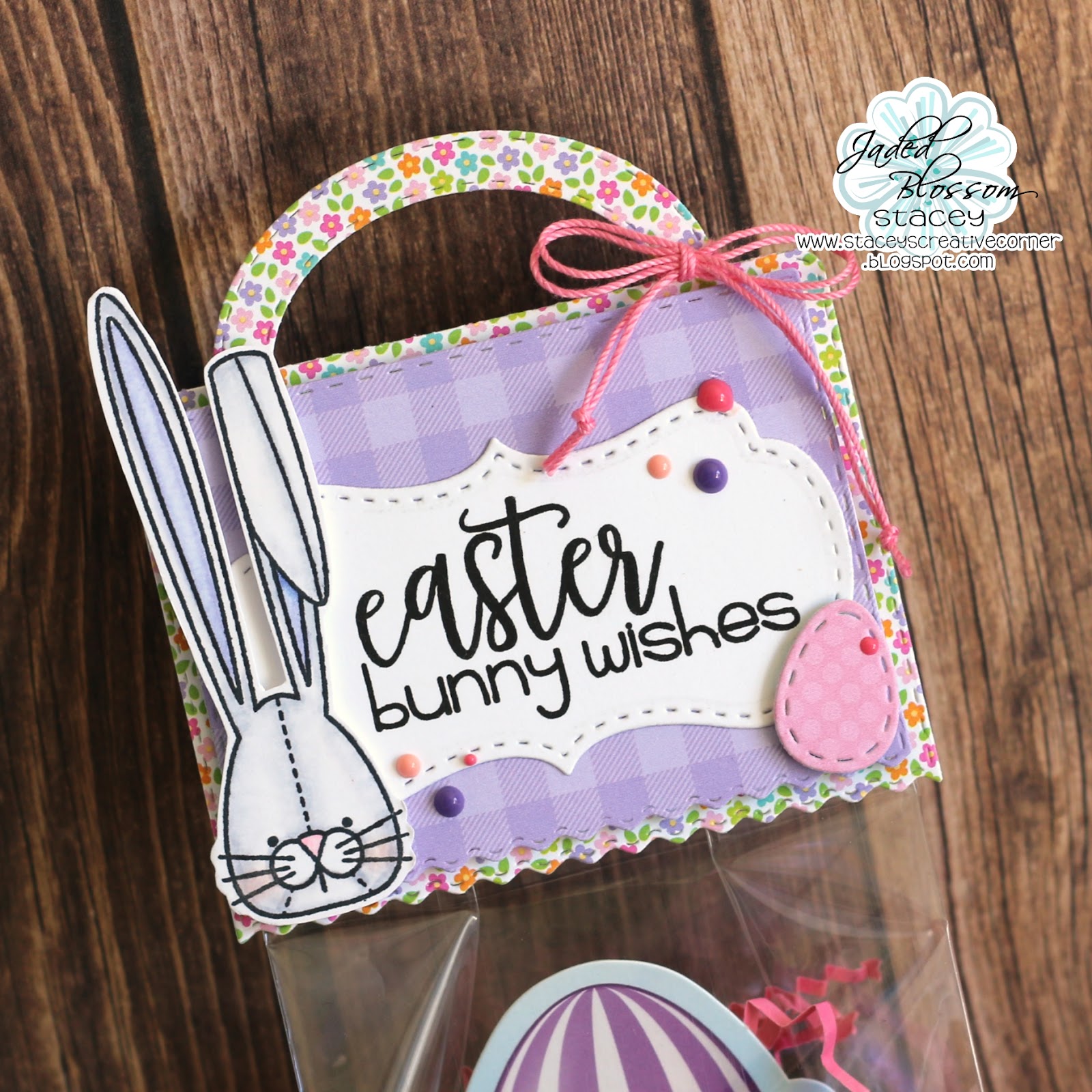 Stacey's Creative Corner Easter Bunny Wishes Treat Bag