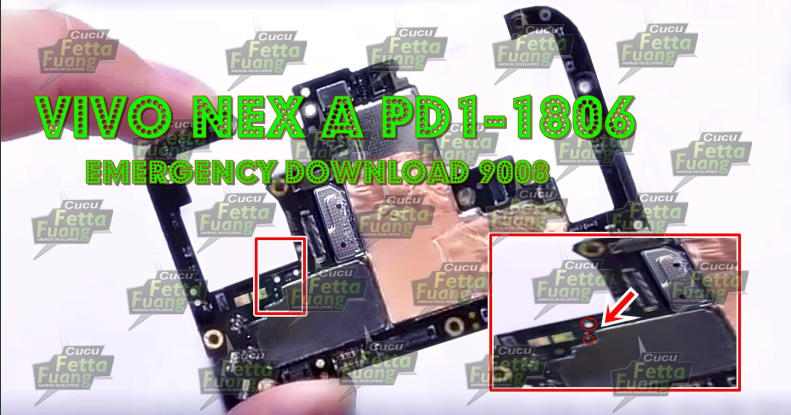 Vivo Nex A PD11806 Test Point Vivo Nex A EDL Mode