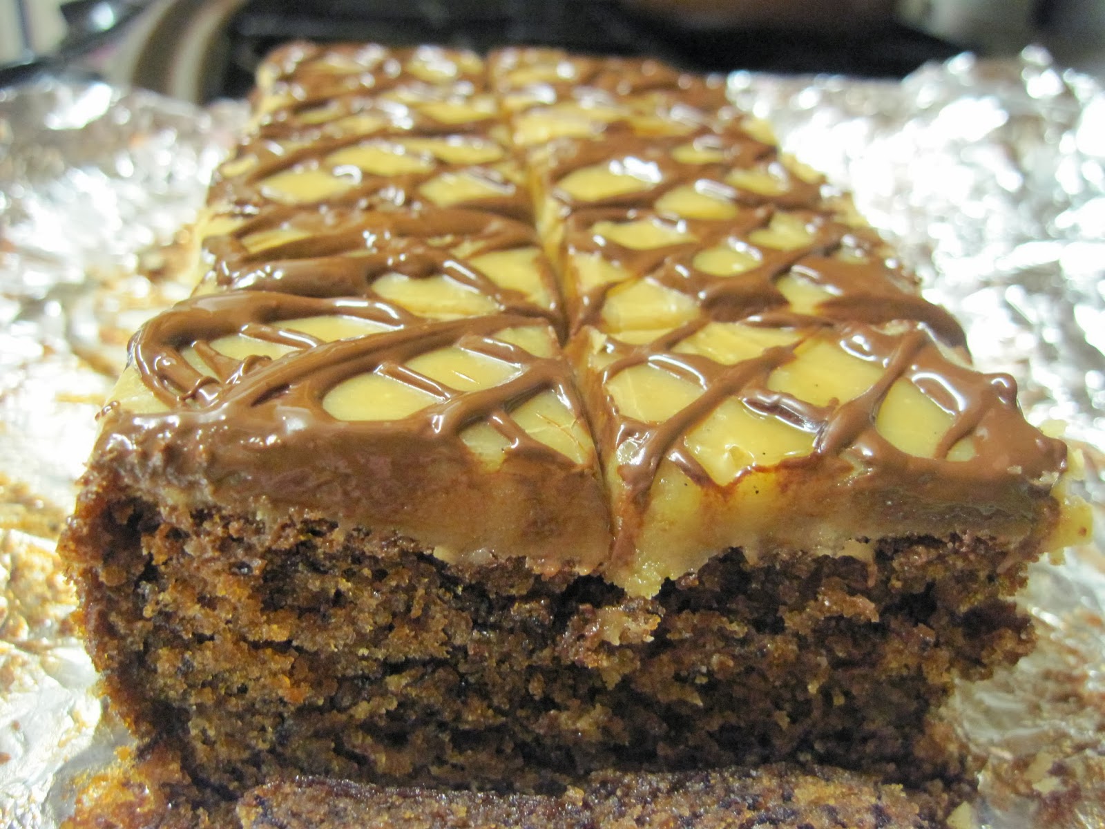 The Sugar Lump Banana Bread Cake with Caramel Icing