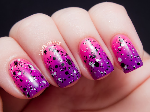 No Sponge Required: Spotted Syrup Gradient | Chalkboard Nails | Phoenix ...