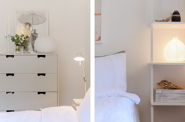 Kitnet ou quitinete decoração minimalista 35 m². Blog Achados de Decoração