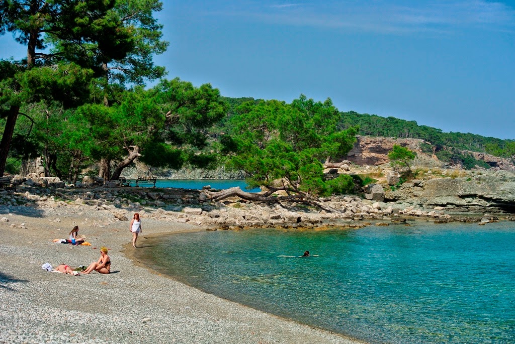 Фазелис пляж