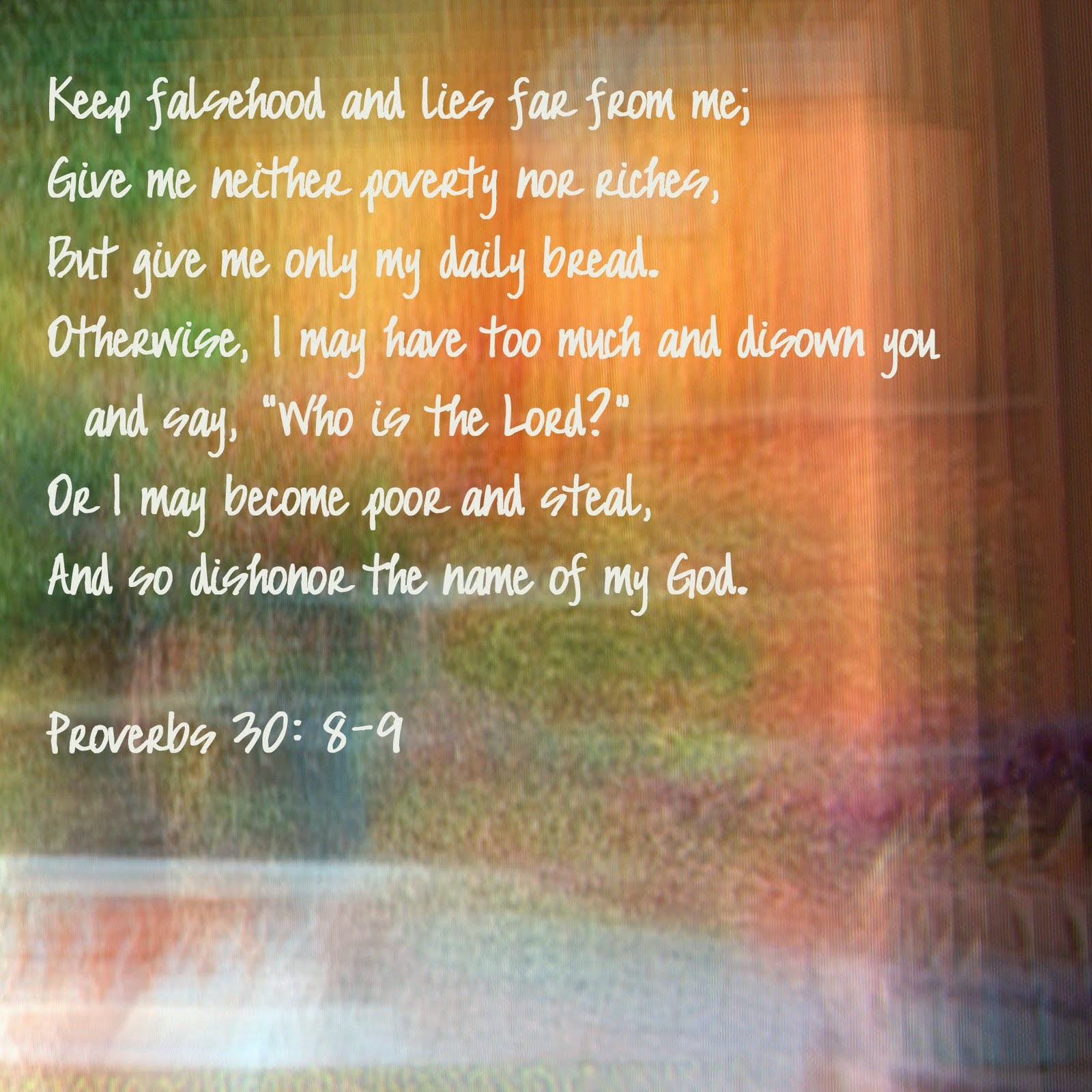 Proverbs 30 8 9 Proverbs 30 8 9