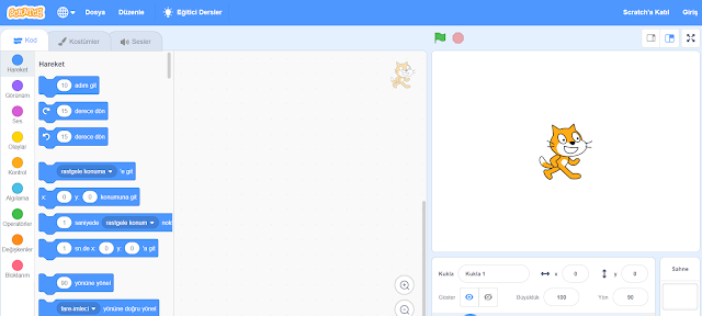 Scratch ile Algoritma Yazmak