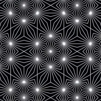 Optical Illusion in which nodes seems be to Emitting Light