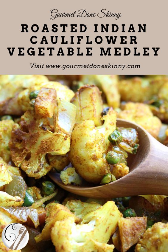 Roasted Indian Cauliflower Vegetable Medley How to Cakes Recipes