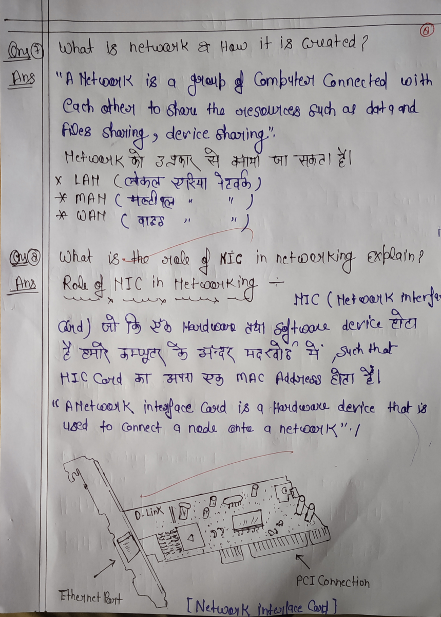 Data Communication & Computer Network Assignment 2 Solution in hindi(.JPG).