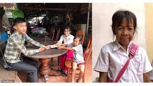 Bo Rakching  gadis yang berusia 11 tahun  gangguan kesehatan  Lipodystrophy