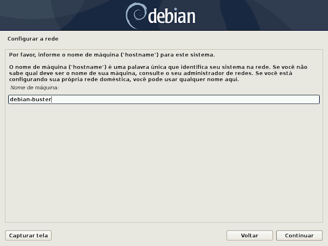 Debian Buster - Instalação limpa - Dicas Linux e Windows