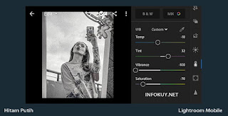 Cara Edit Foto Hitam Putih Di Lightroom Gampang Infokuy