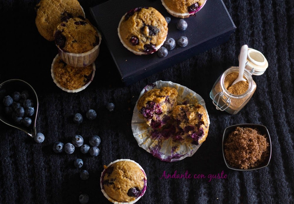 Andante Con Gusto Blueberry Muffin For A Perfect Day E Per L Mtc Di Novembre