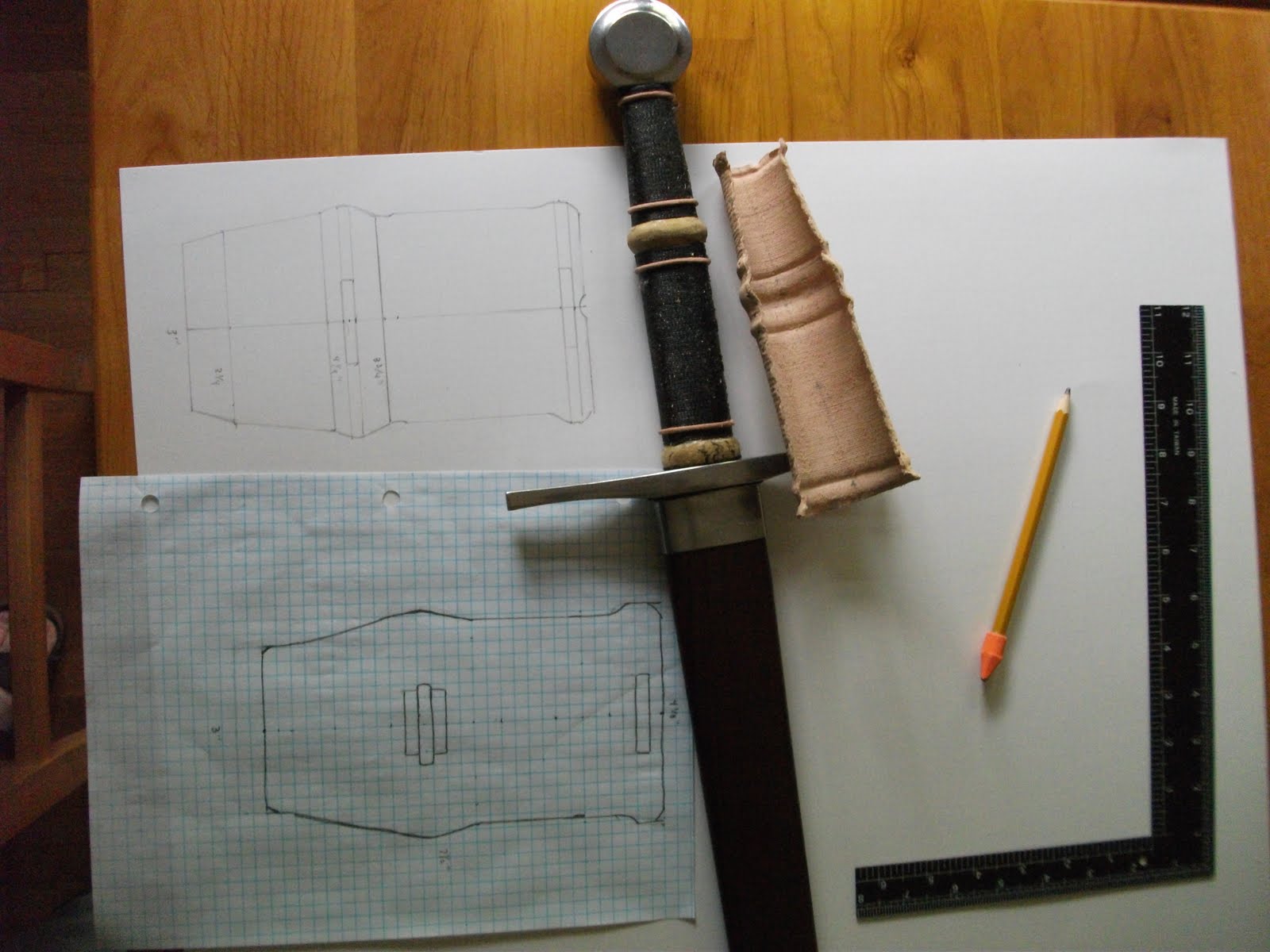 MixedMartialArtsAndCrafts Custom HandandaHalf Sword Handle