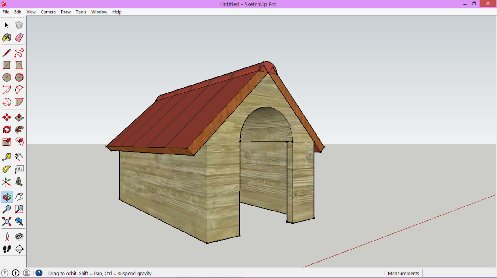 Membuat Model 3D Kandang Hewan Peliharaan - Belajar Sketchup Kumpulan