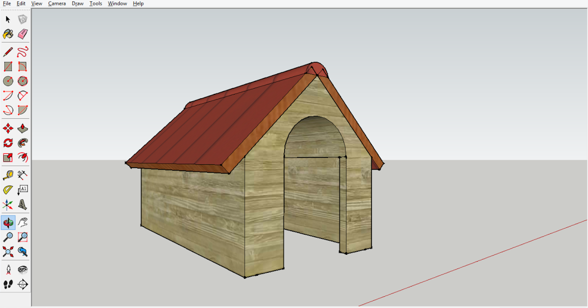 Membuat Model 3D Kandang Hewan  Peliharaan Belajar 