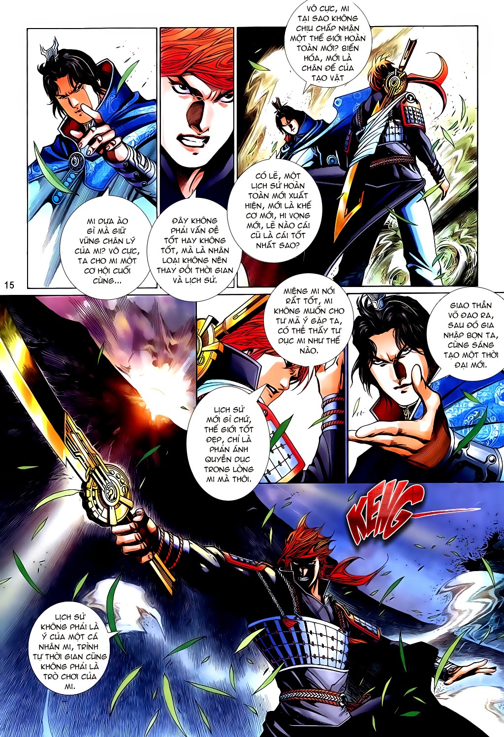 Phong Vân Tân Tác Thần Võ Ký Chap 21 - Next Chap 22