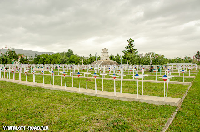 French military WW1 cemetery in Bitola