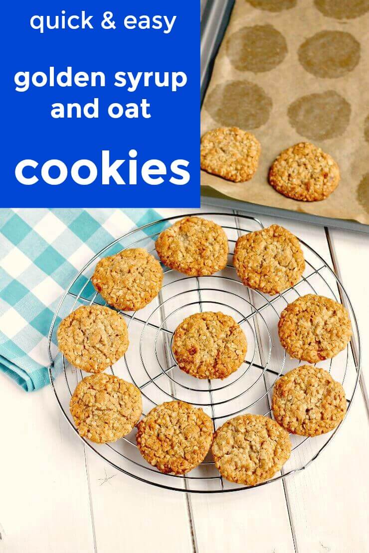 Golden Syrup and Oat Cookies A Cornish Food Blog Jam and Clotted Cream