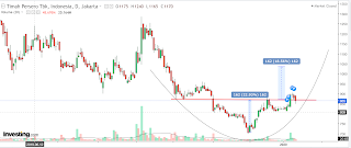 Target saham TINS