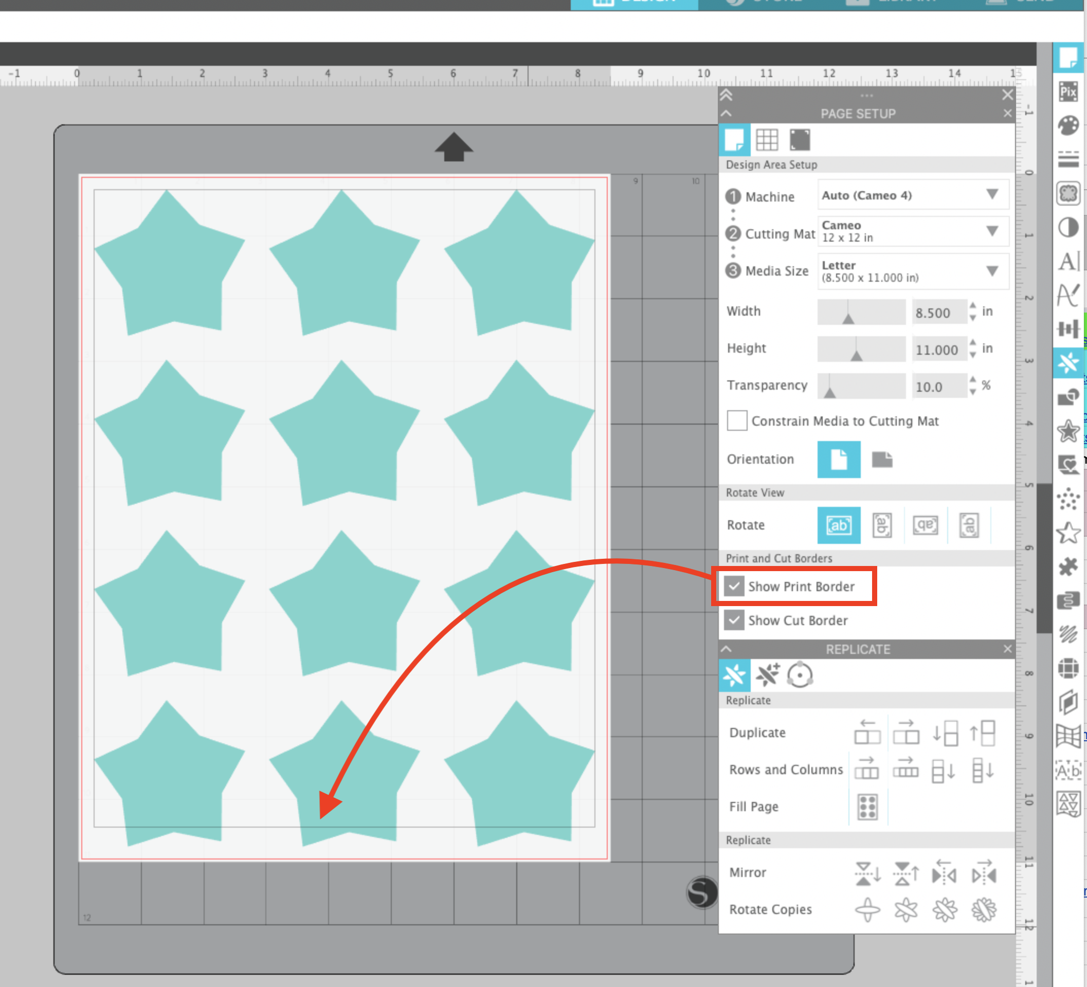Silhouette Studio Printer Border How and Why to Use It Silhouette School