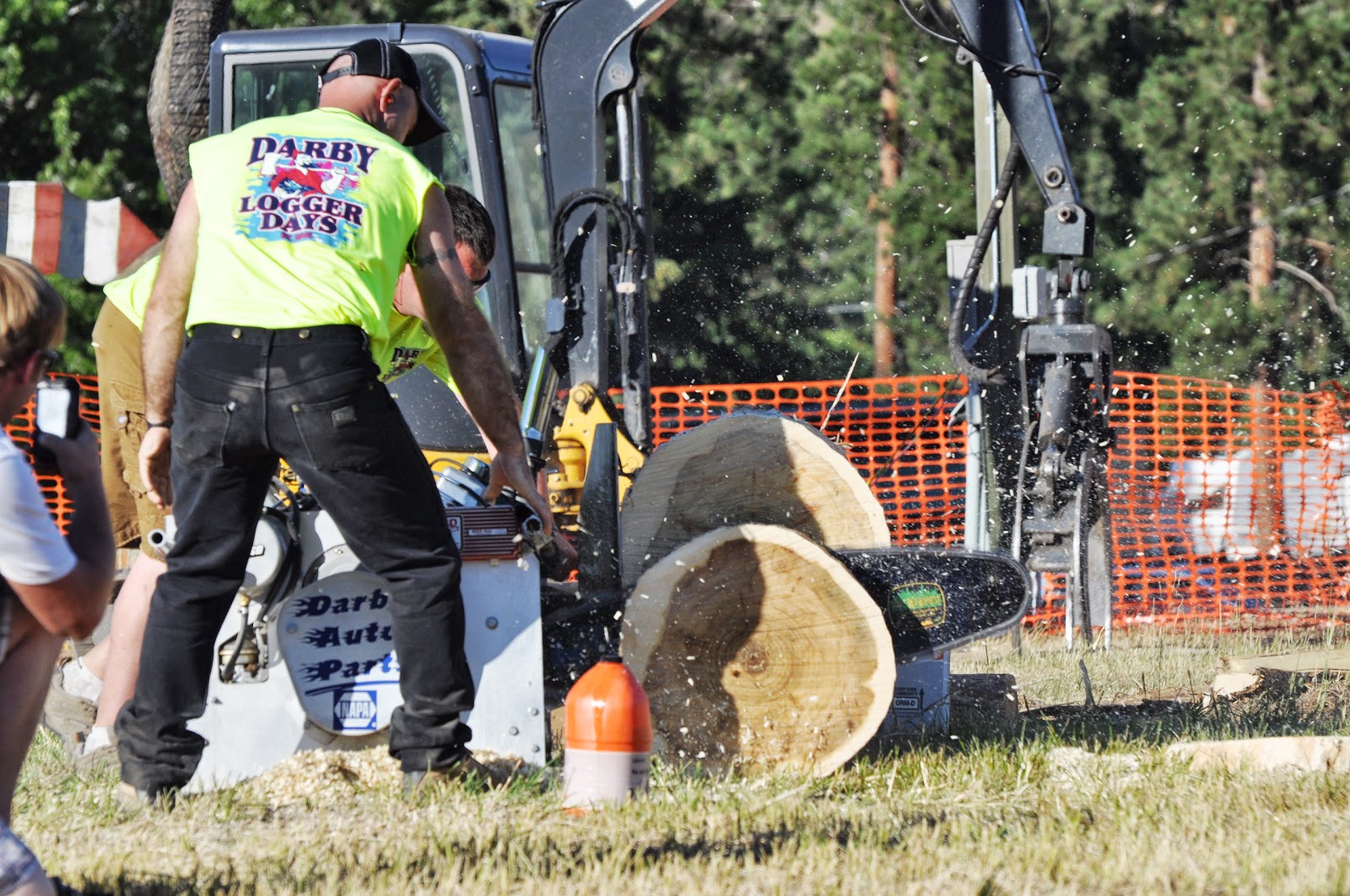 Postcards from JR and Christa CELEBRATING LOGGER DAYS IN DARBY, MONTANA