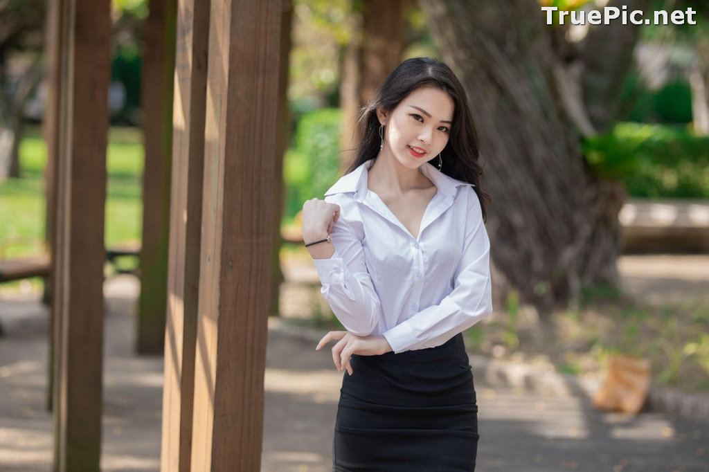 Image Taiwanese Model - 杨宓凌 - Concept The Office Girl - TruePic.net - Picture-2