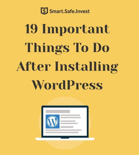 Important Things To Do After Installing WordPress Essential Settings To Do After Installing WordPress