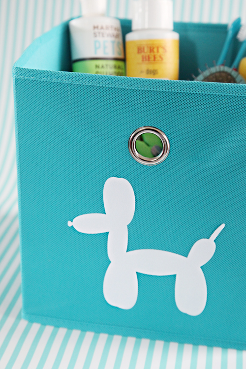 IHeart Organizing Labeling 101 Canvas Bins